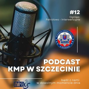 Zdjęcie kolorowe. Podcast KMP w Szczecinie