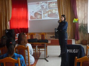 Spotkanie policjantów z młodzieżą z ZS nr 2 w Szczecinku #1